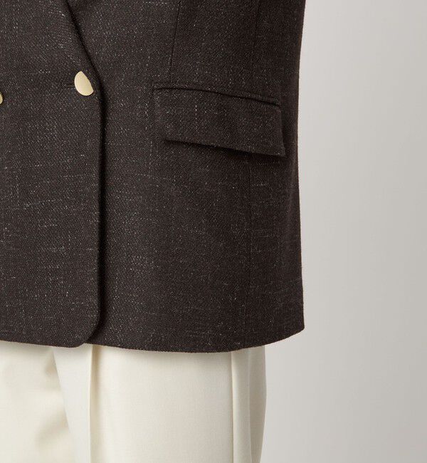 UNITED ARROWS green label relaxing「［size SHORTあり］スラブ ダブル ジャケット」|テーラードジャケット|