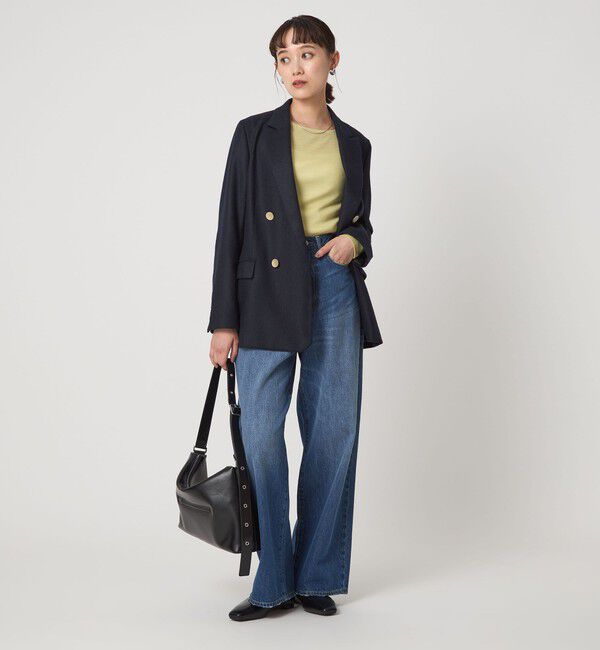 UNITED ARROWS green label relaxing「［size SHORTあり］スラブ ダブル ジャケット」|テーラードジャケット|