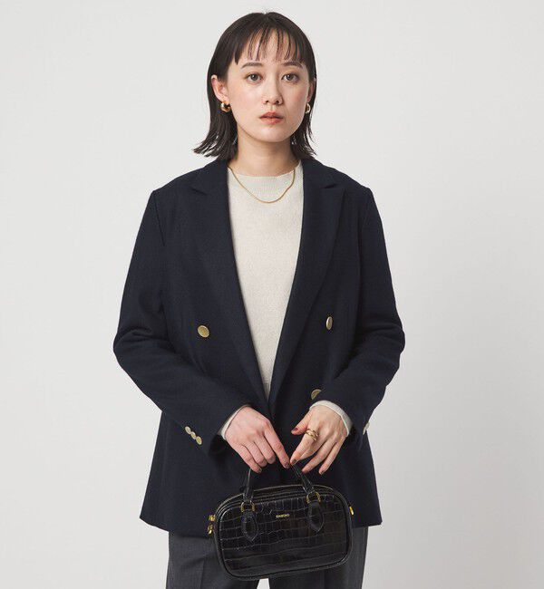 UNITED ARROWS green label relaxing「［size SHORTあり］スラブ ダブル ジャケット」|テーラードジャケット|