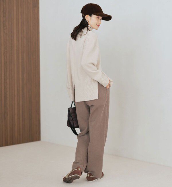 UNITED ARROWS green label relaxing「［size SHORTあり］SERENITY ハイネック プルオーバー ニット」|ニット・セーター|