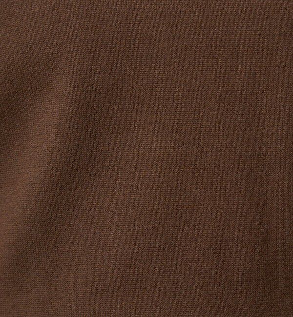 UNITED ARROWS green label relaxing「ベロア エリ 2WAY ニット プルオーバー ウォッシャブル」|ニット・セーター|