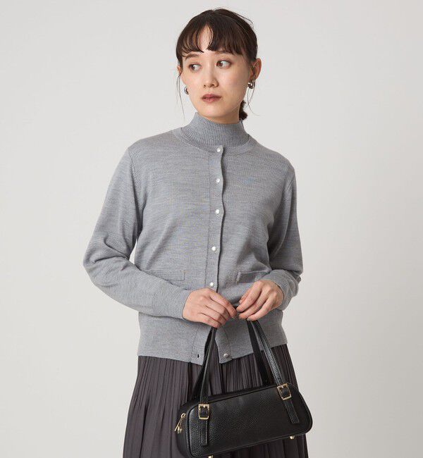 UNITED ARROWS green label relaxing「ウール クルーネック カーディガン ウォッシャブル」|カーディガン|