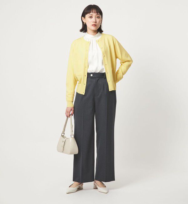 UNITED ARROWS green label relaxing「ウール クルーネック カーディガン ウォッシャブル」|カーディガン|