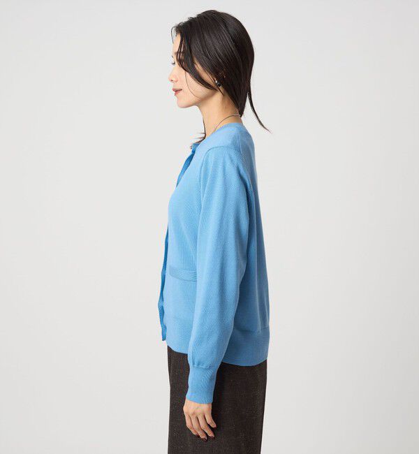 UNITED ARROWS green label relaxing「ウール クルーネック カーディガン ウォッシャブル」|カーディガン|