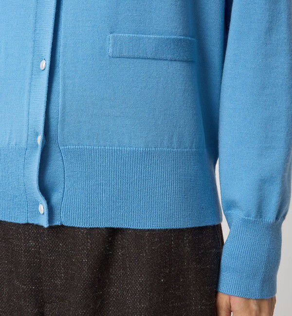 UNITED ARROWS green label relaxing「ウール クルーネック カーディガン ウォッシャブル」|カーディガン|