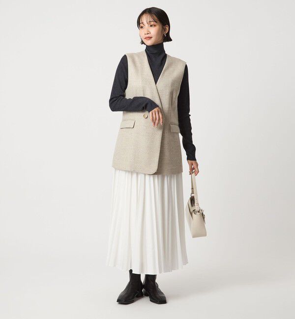 UNITED ARROWS green label relaxing「スラブ ジレ 」|ベスト・ジレ|