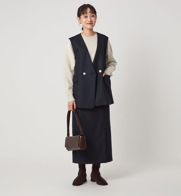 UNITED ARROWS green label relaxing「スラブ ジレ 」|ベスト・ジレ|