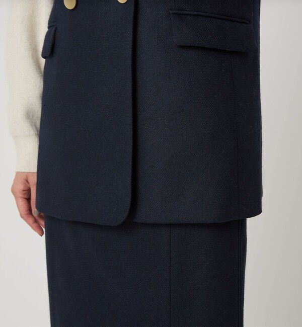 UNITED ARROWS green label relaxing「スラブ ジレ 」|ベスト・ジレ|