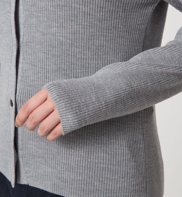 UNITED ARROWS green label relaxing「ウール エリツキ ニット カーディガン ウォッシャブル」|カーディガン|