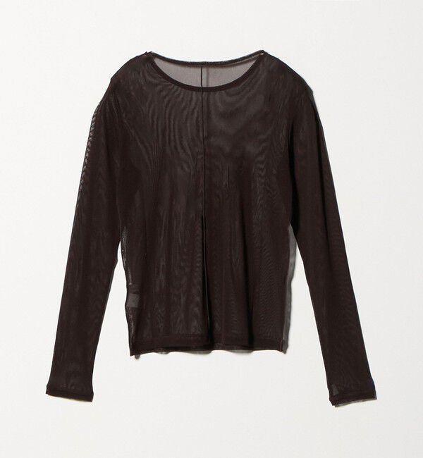 UNITED ARROWS green label relaxing「チュール クルーネック プルオーバー」|Tシャツ・カットソー|