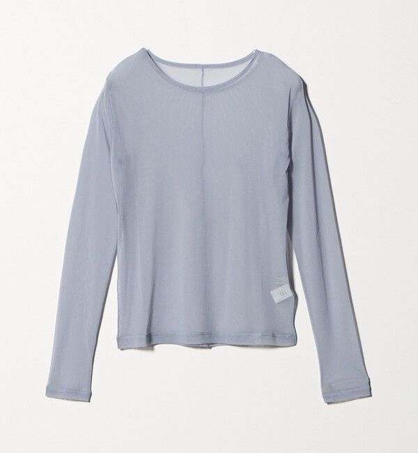 UNITED ARROWS green label relaxing「チュール クルーネック プルオーバー」|Tシャツ・カットソー|