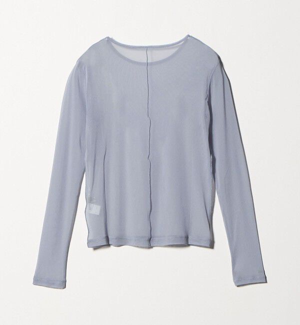 UNITED ARROWS green label relaxing「チュール クルーネック プルオーバー」|Tシャツ・カットソー|