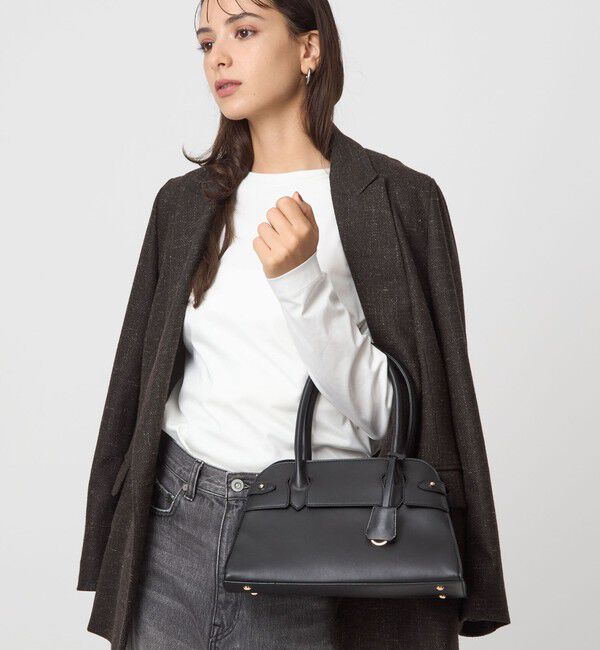 UNITED ARROWS green label relaxing「ボストンバッグ」|ハンドバッグ|BLACK