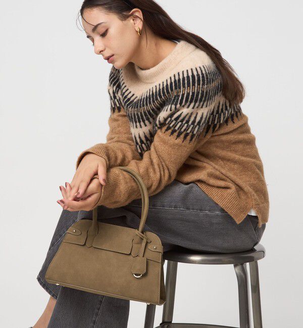 UNITED ARROWS green label relaxing「ボストンバッグ」|ハンドバッグ|BEIGE