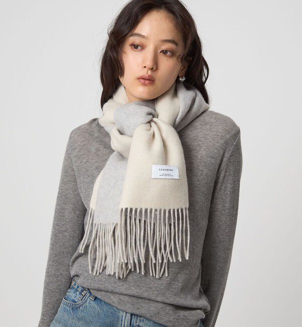 UNITED ARROWS green label relaxing「カシミヤ リバーシブル マフラー」|マフラー|