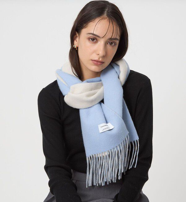 UNITED ARROWS green label relaxing「カシミヤ リバーシブル マフラー」|マフラー|