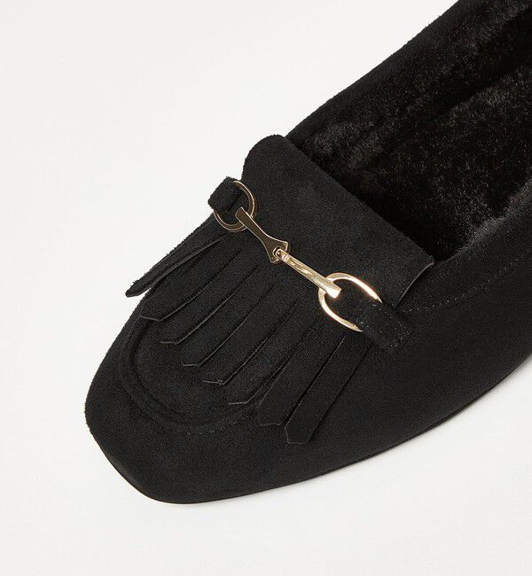 UNITED ARROWS green label relaxing「【WEB限定】ウォーム キルトビット フラットシューズ 撥水」|ローファー|