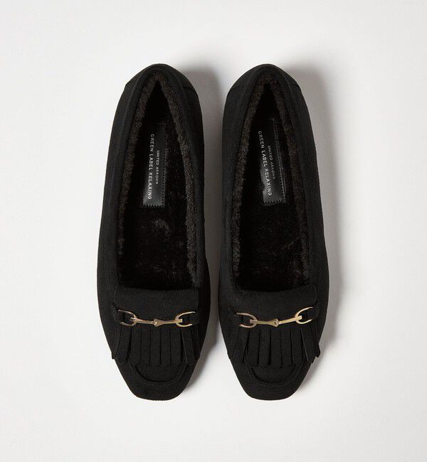 UNITED ARROWS green label relaxing「【WEB限定】ウォーム キルトビット フラットシューズ 撥水」|ローファー|