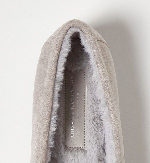 UNITED ARROWS green label relaxing「【WEB限定】ウォーム キルトビット フラットシューズ 撥水」|ローファー|