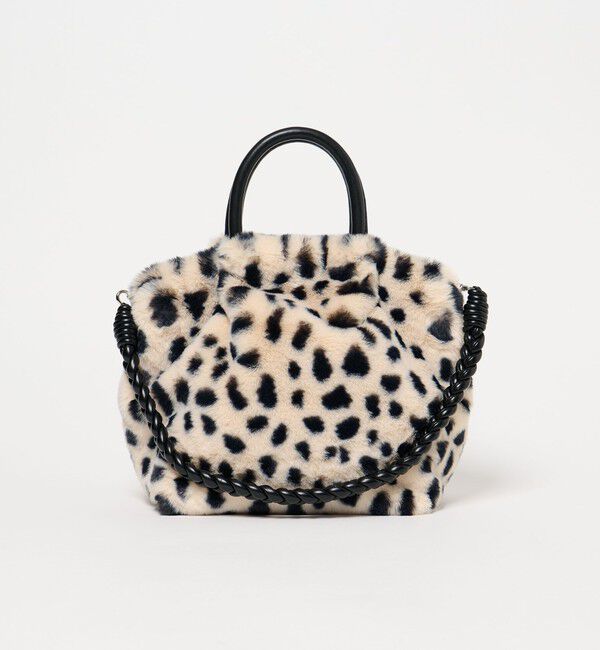 UNITED ARROWS green label relaxing「フェイクファー2WAY トートバッグ / ショルダーバッグ」|ショルダー・メッセンジャー|