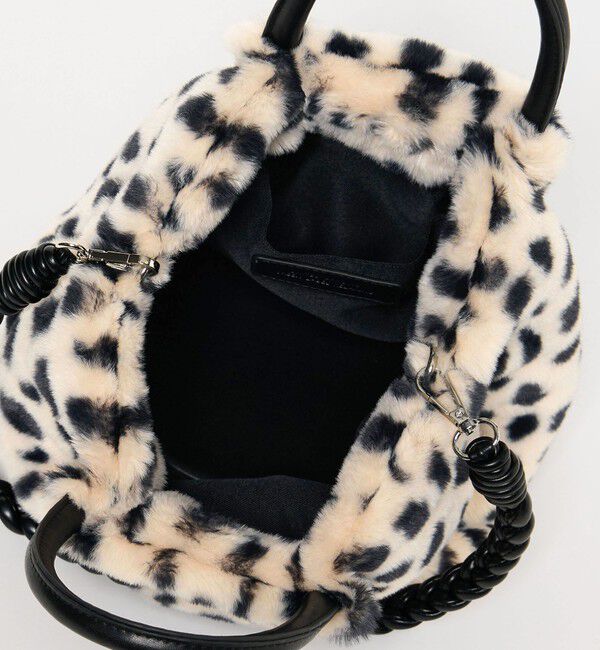 UNITED ARROWS green label relaxing「フェイクファー2WAY トートバッグ / ショルダーバッグ」|ショルダー・メッセンジャー|