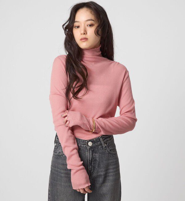 UNITED ARROWS green label relaxing「テレコ タートルネック プルオーバー」|Tシャツ・カットソー|