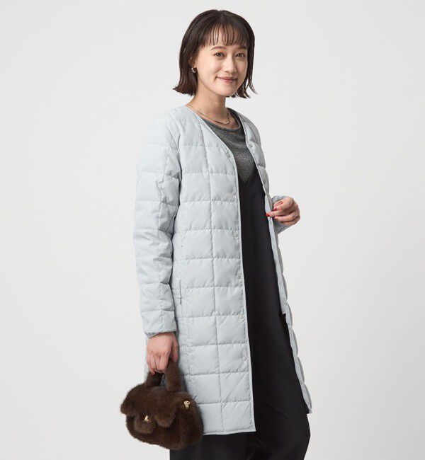 UNITED ARROWS green label relaxing「【別注】＜TAION＞ボタン ロング ダウン」|ダウン|