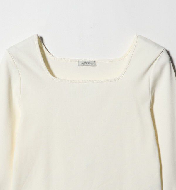 UNITED ARROWS green label relaxing「デコルテ フライス ロングスリーブ プルオーバー」|Tシャツ・カットソー|