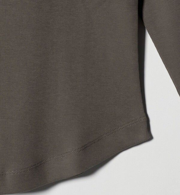 UNITED ARROWS green label relaxing「デコルテ フライス ロングスリーブ プルオーバー」|Tシャツ・カットソー|