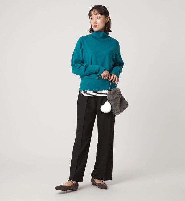 UNITED ARROWS green label relaxing「エブリタートルニット ウォッシャブル」|ニット・セーター|