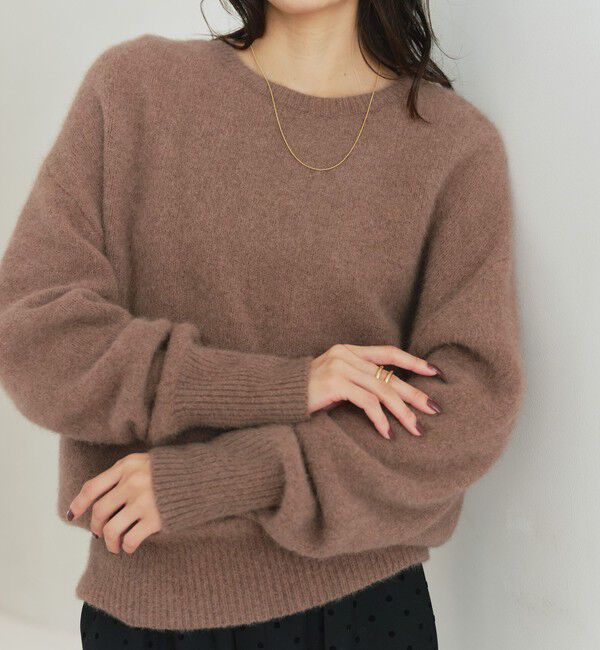 UNITED ARROWS green label relaxing「【結論シリーズ】ふれてヘアリーニット」|ニット・セーター|