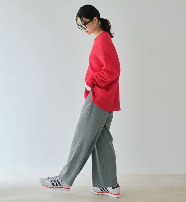 UNITED ARROWS green label relaxing「アルパカブレンド クルーネック プルオーバー ニット」|ニット・セーター|