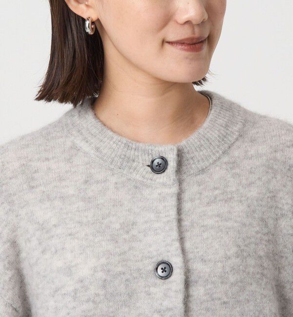 UNITED ARROWS green label relaxing「アルパカブレンド クルーネック カーディガン」|カーディガン|