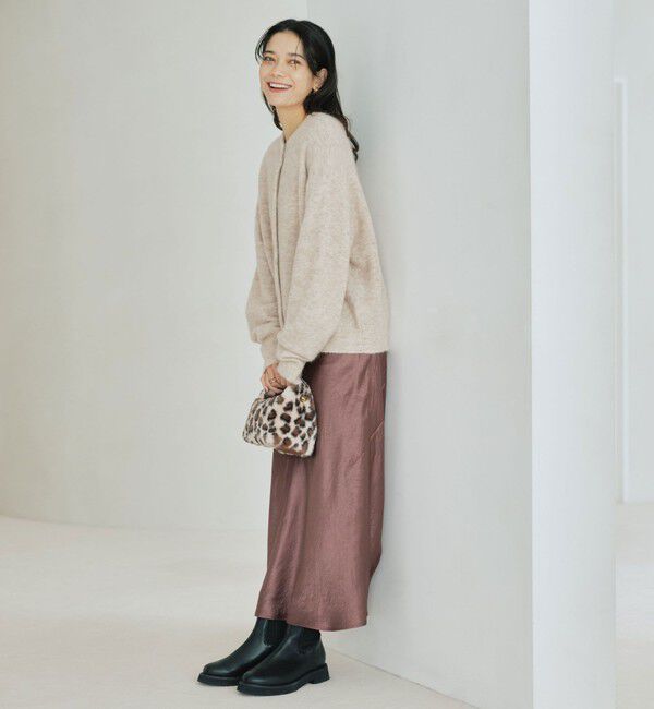 UNITED ARROWS green label relaxing「アルパカブレンド クルーネック カーディガン」|カーディガン|