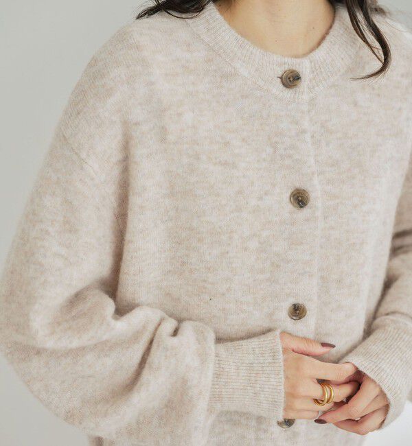 UNITED ARROWS green label relaxing「アルパカブレンド クルーネック カーディガン」|カーディガン|