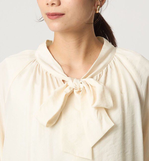 UNITED ARROWS green label relaxing「2WAY ボウタイ ブラウス」|シャツ・ブラウス|