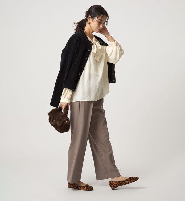 UNITED ARROWS green label relaxing「2WAY ボウタイ ブラウス」|シャツ・ブラウス|