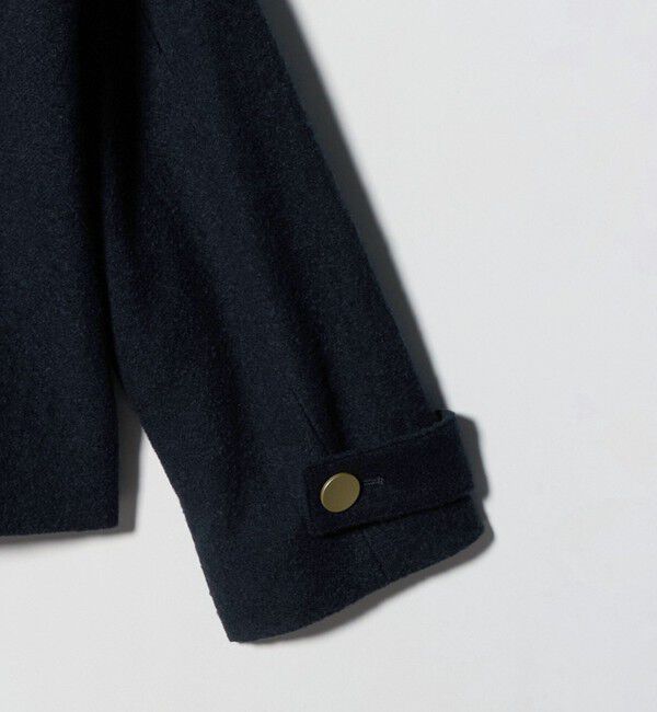 UNITED ARROWS green label relaxing「ヘリンボーン 襟付き ショート ジャケット コート」|その他|