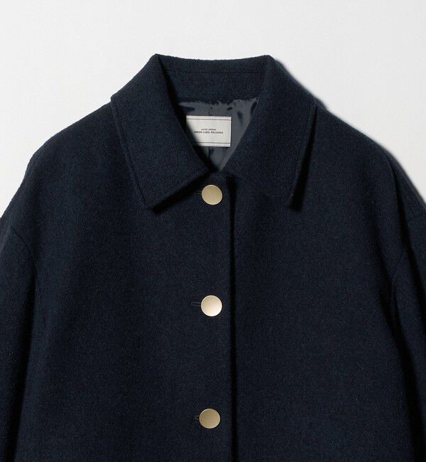 UNITED ARROWS green label relaxing「ヘリンボーン 襟付き ショート ジャケット コート」|その他|