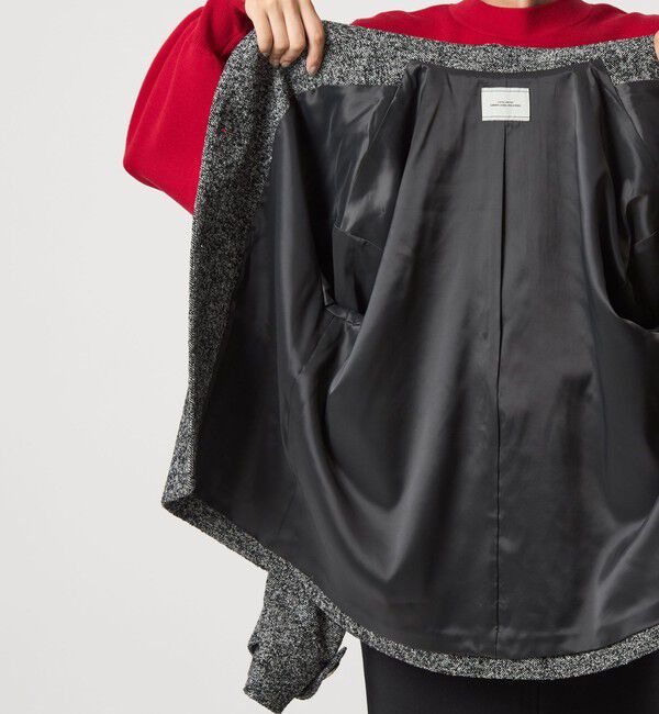 UNITED ARROWS green label relaxing「ヘリンボーン 襟付き ショート ジャケット コート」|その他|