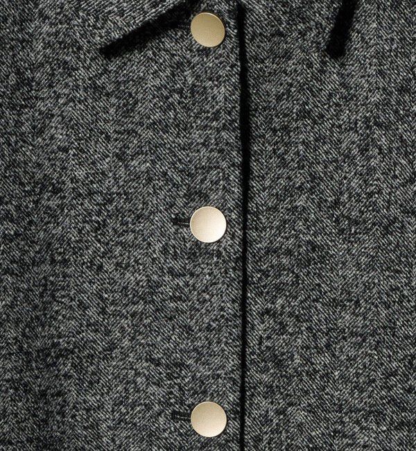 UNITED ARROWS green label relaxing「ヘリンボーン 襟付き ショート ジャケット コート」|その他|