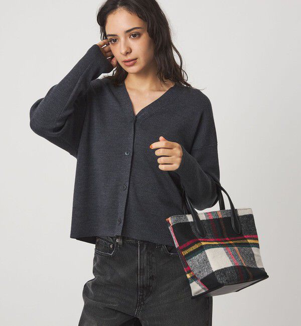 UNITED ARROWS green label relaxing「2WAY クロスチェック トートバッグ」|ショルダー・メッセンジャー|