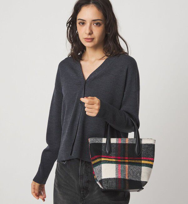 UNITED ARROWS green label relaxing「2WAY クロスチェック トートバッグ」|ショルダー・メッセンジャー|
