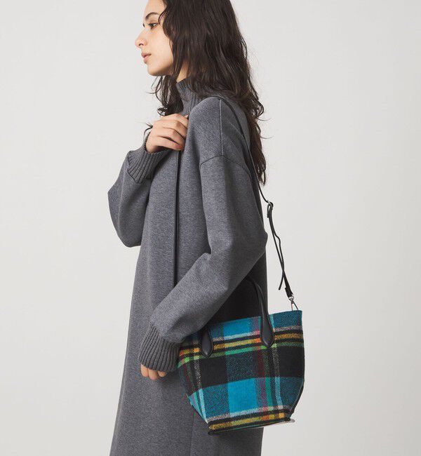 UNITED ARROWS green label relaxing「2WAY クロスチェック トートバッグ」|ショルダー・メッセンジャー|