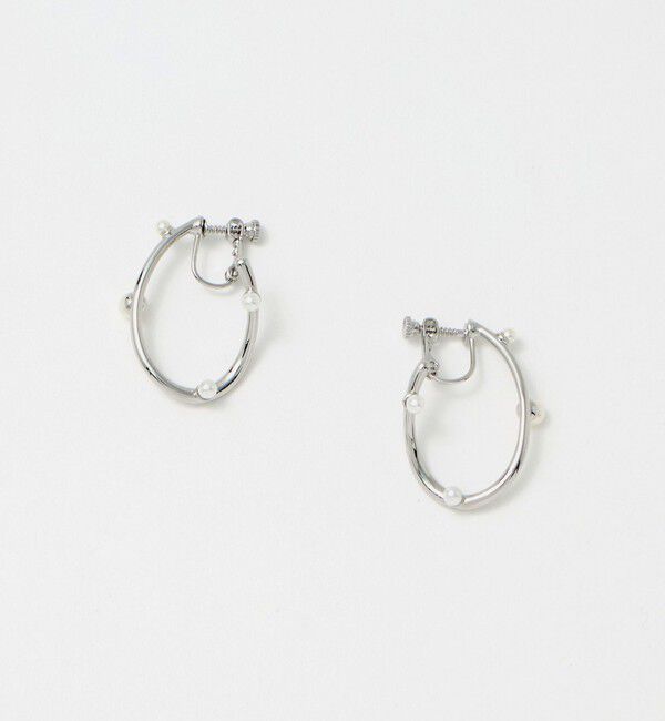 UNITED ARROWS green label relaxing「ドロップフープ イヤリング」|イヤリング|