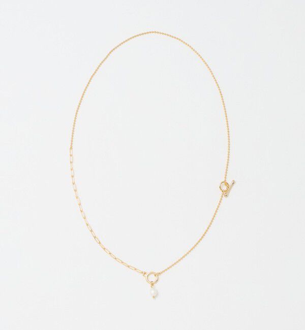 UNITED ARROWS green label relaxing「淡水パール ボールコンビ ネックレス」|ネックレス|