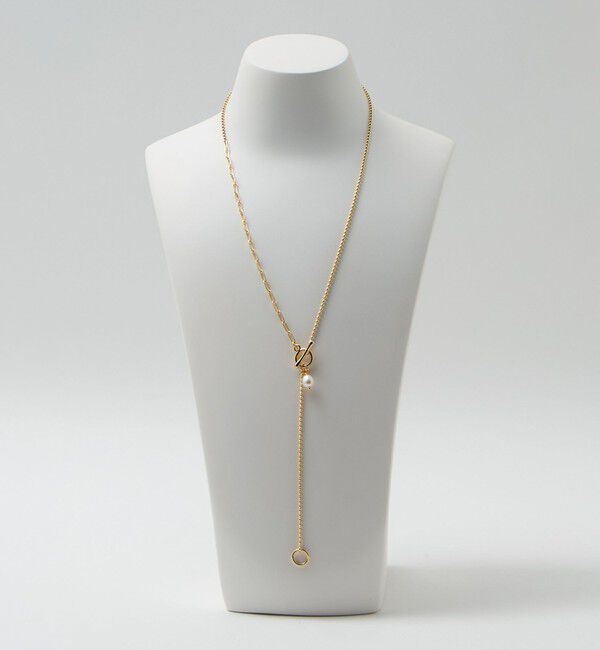 UNITED ARROWS green label relaxing「淡水パール ボールコンビ ネックレス」|ネックレス|