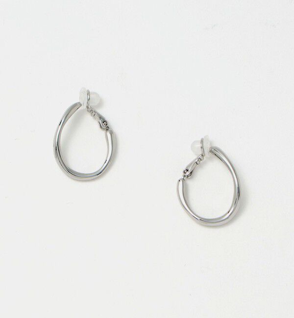 UNITED ARROWS green label relaxing「ドロップフープ ウェーブ イヤリング」|イヤリング|