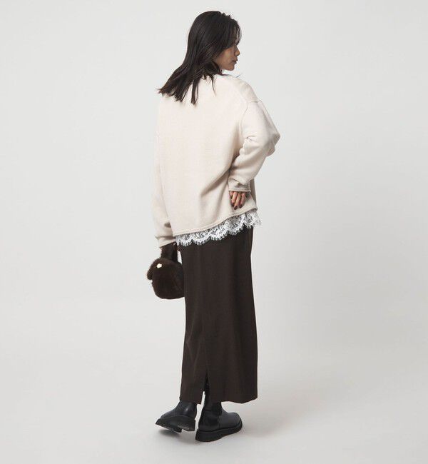 UNITED ARROWS green label relaxing「スソ レース プルオーバー」|Tシャツ・カットソー|