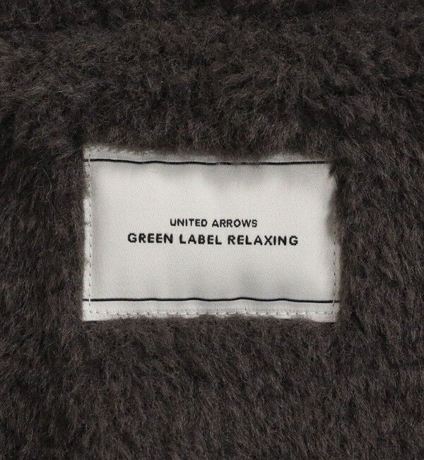 UNITED ARROWS green label relaxing「【WEB限定】＜at ease＞フェイクシープファー フード ブルゾン」|ブルゾン・スタジャン|